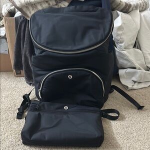 lululemon athletica Black Backpack